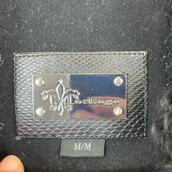 Mackage Wool Fur Winter Jacket Sz M - Picture 8 of 13